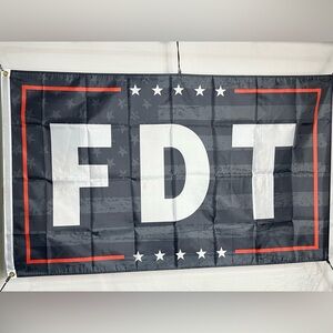 FDT (F*ck Donald Trump) Flag 5x3Ft.